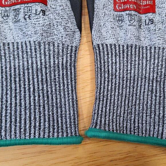 Brigic Level 5 Cut Resistant Gloves, Foam Nitrile Coating - Picture 7 of 8